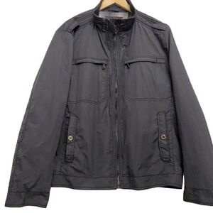 PAOLETTI Firenze men windbreaker jacket coat grey stylish luxury wind breaker XL